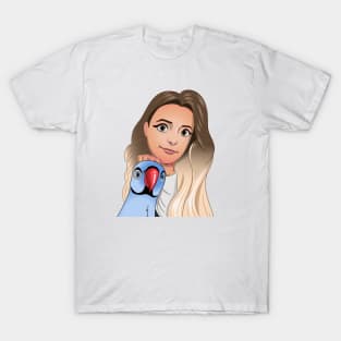 Bridget and Hamlet Cartoon T-Shirt